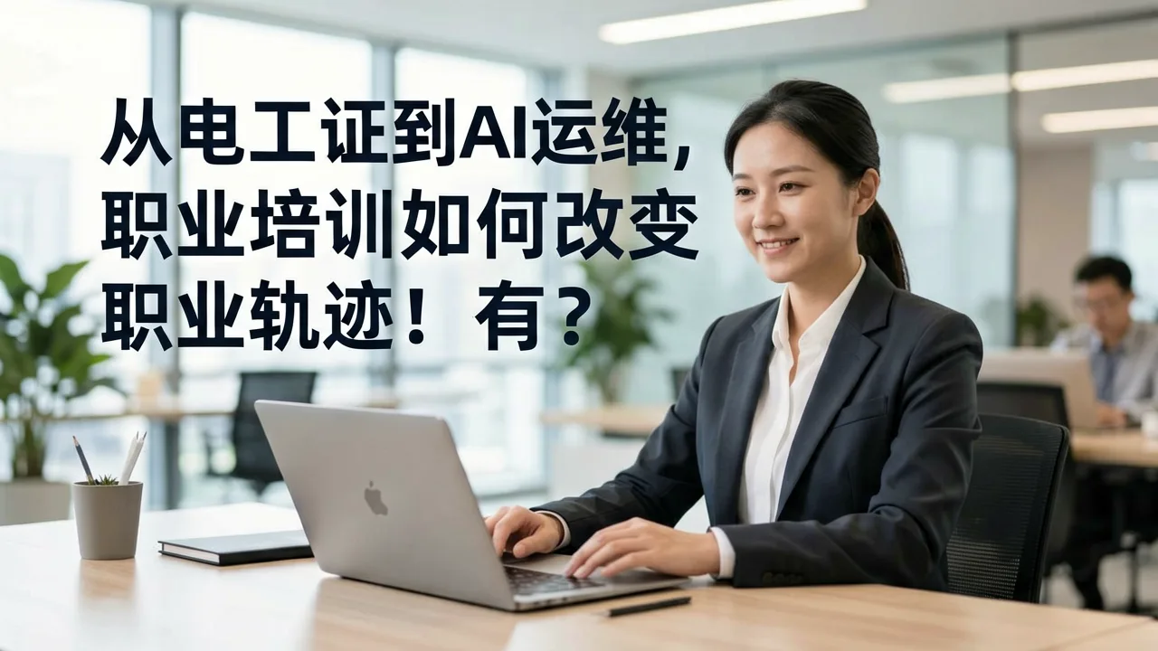 从电工证到AI运维,职业培训如何改变职业轨迹