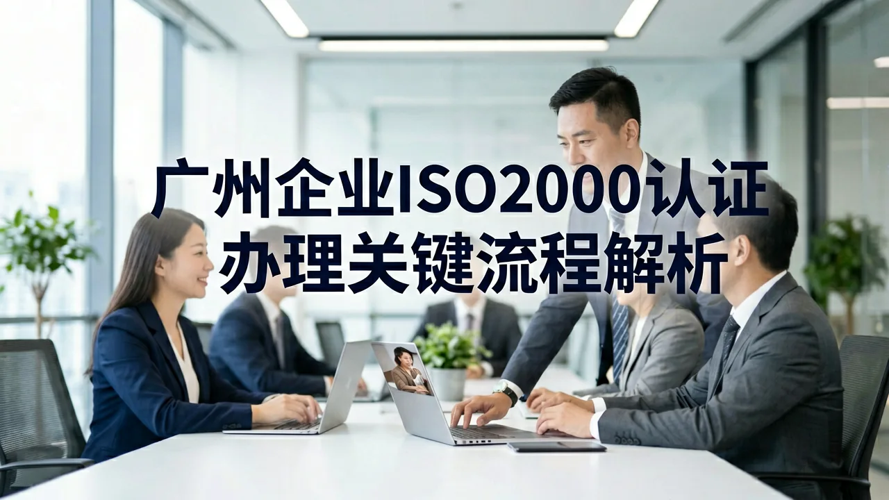 广州企业ISO20000认证办理关键流程解析